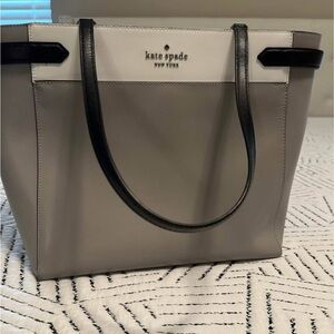 Kate Spade Gray and Black Women's Tote Bag